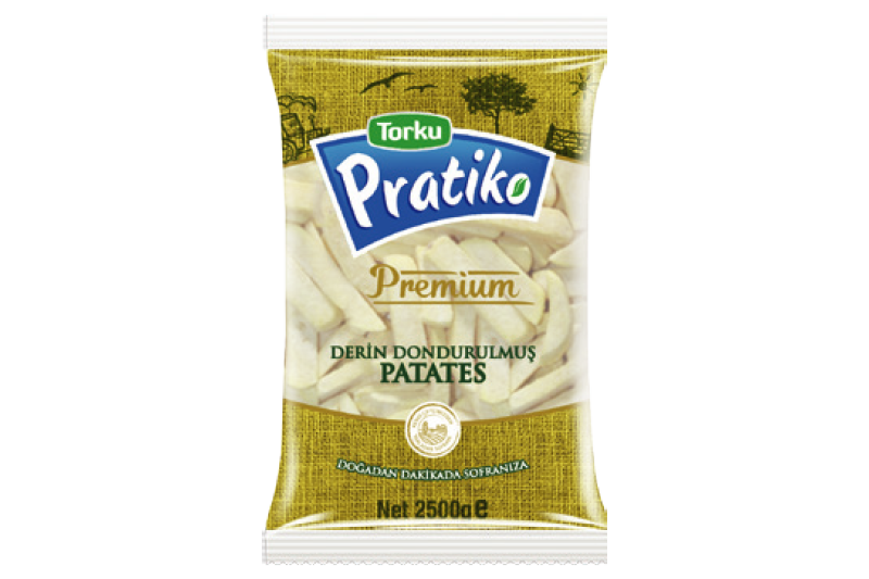 PRATİKO PREMİUM PATATES 2500 GR (9x18 EV TİPİ KESİM)