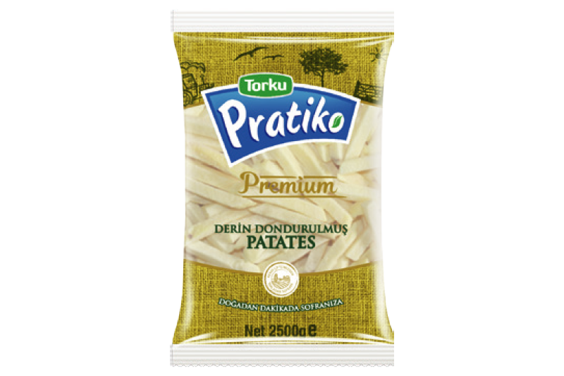 PRATİKO PREMİUM KABUKLU PATATES 2500 GR (11x11)