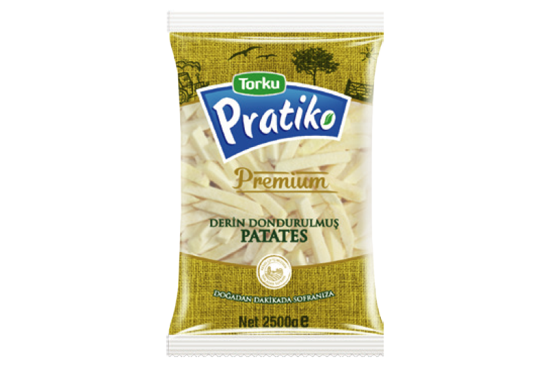 PRATİKO PREMIUM POTATO 2500 GR (9x9 CLASSIC CUT)