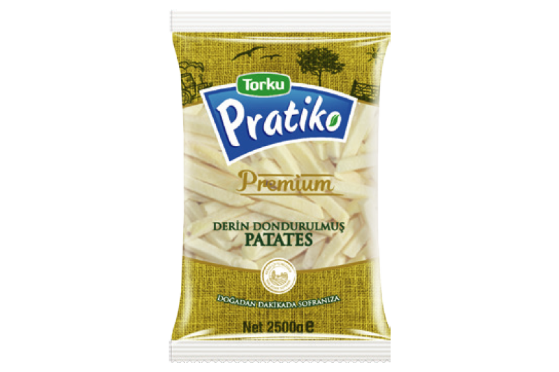 PRATİKO PREMİUM PATATES ELMA DİLİM 2500GR